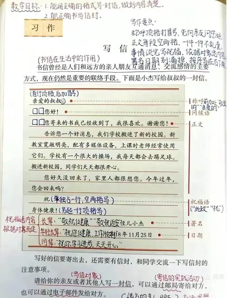 镇雄县第六小学四年级组集体备课之第七单元《写信》专题